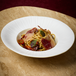 Spaghetti A.O.P Iberico Ham