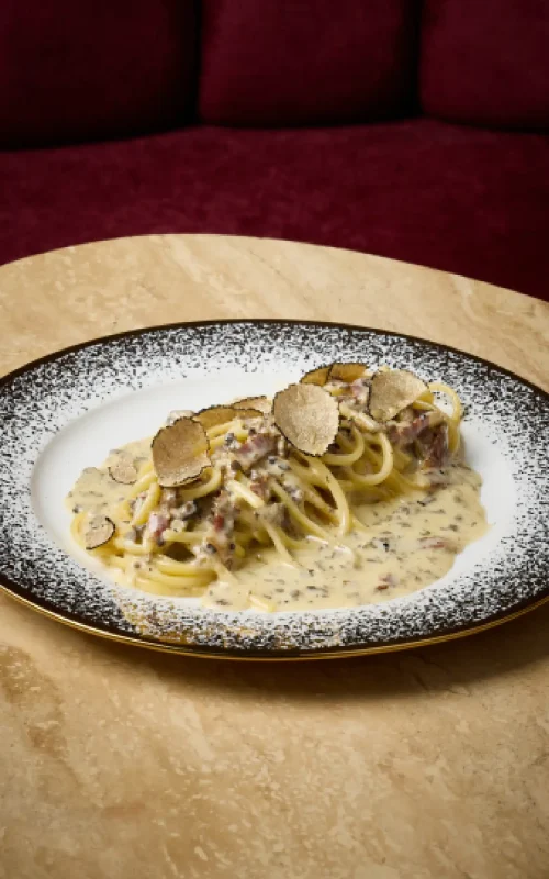 Linguine Truffle Cream Sauce