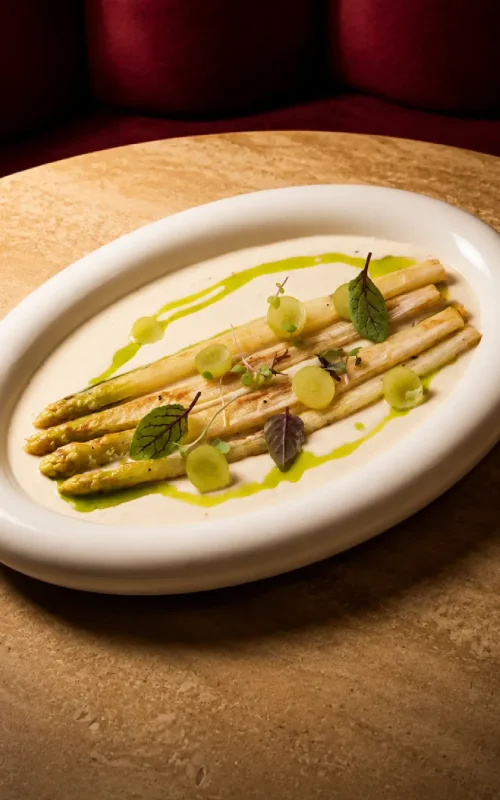 White Asparagus Ajo Blanco